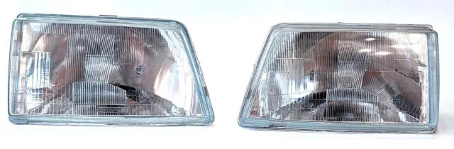 2x COPPIA FARI FANALE PROIETTORE ANTERIORE SX DX per PEUGEOT 205 I II 1983-1997