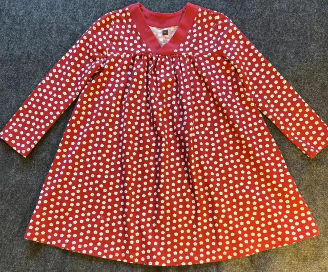 Girl's TEA COLLECTION Size 6 Floral Dress