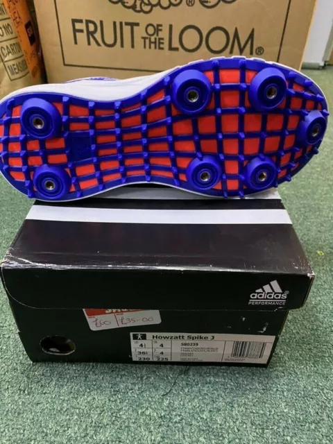 Adidas Howzatt Spike J Size 4 2