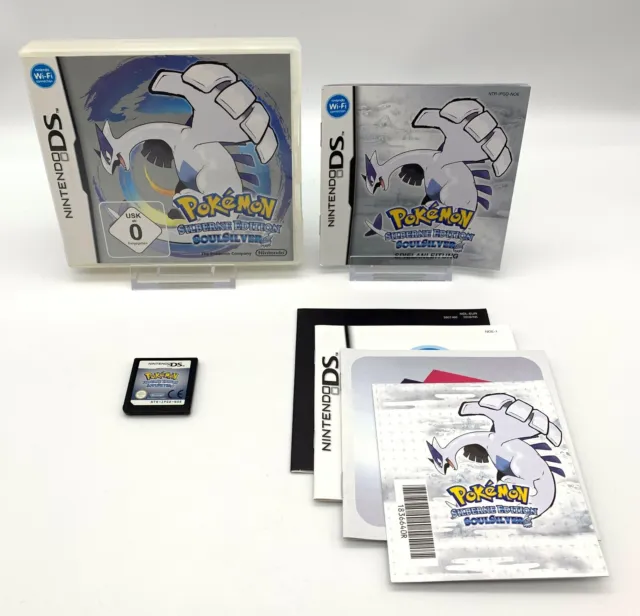 Pokémon: Silberne Edition - SoulSilver (Nintendo DS) NDS | inkl. Anleitung & OVP