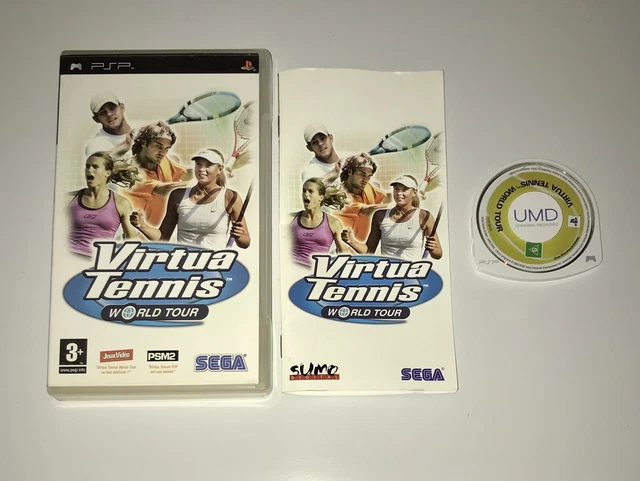 Virtua Tennis World Tour - PSP Complet Version Française Sony
