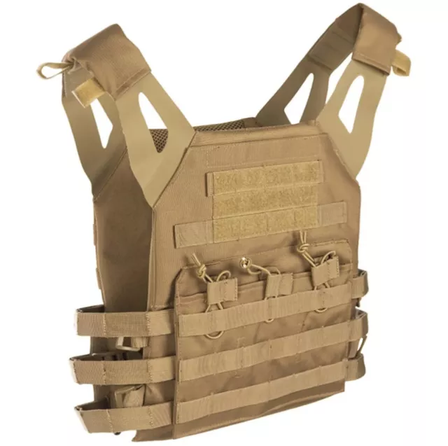 MIL-TEC Plate Carrier Weste Gen II Molle Einsatzweste Schutzweste Plattenträger