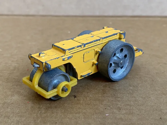 Vintage Tomy Tomica Road Roller, No 61, 1:77 Scale, Die Cast, Rare, Japan, Resto