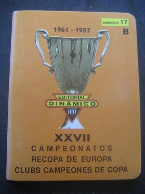 CALENDARIO CALCIO DINAMICO 17B. Campionati Vincitori Di Europa. Anni