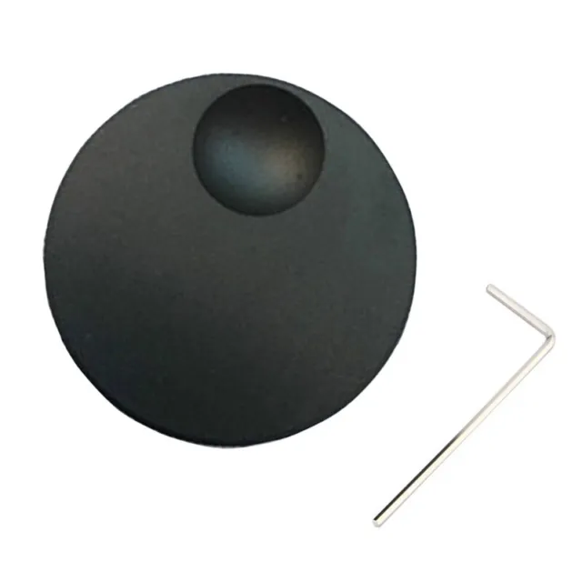 Volume Control Knob Black Aluminum Knob for 6mm Potentiometer Accessories