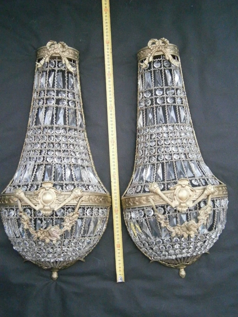 Moulure Murale Décorative Style Louis XVI - Grand Format En Résine Blanche Et Dorée - Décor Ancien Français