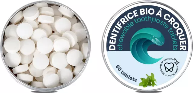 60 Pastilles De Dentifrice - Boîte Alu - Sans Fluor 2