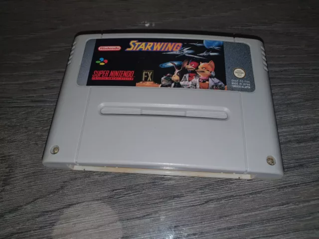 Jeu Starwing Super Nintendo Snes FAH