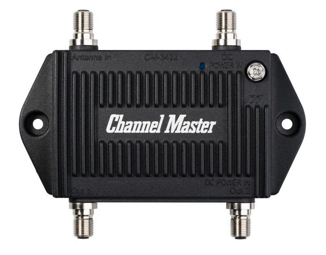 CHANNEL MASTER TV Antenna Amplifier Signal Booster (2Port) New! £66.66