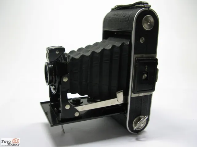 Nagel Stuttgart Rollfilm-Kamera 6x9 Vollenda 89 Lens 6,3/10,5 CM Lens 2
