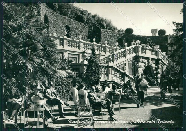 Pistoia Montecatini Terme Stabilimento Tettuccio Foto FG cartolina KV7973