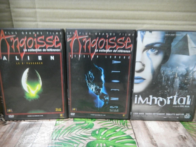 7 Dvd Alien + Alien 2 + Immortal + Poseidon + Masque Zorro + Agence Tout Risques