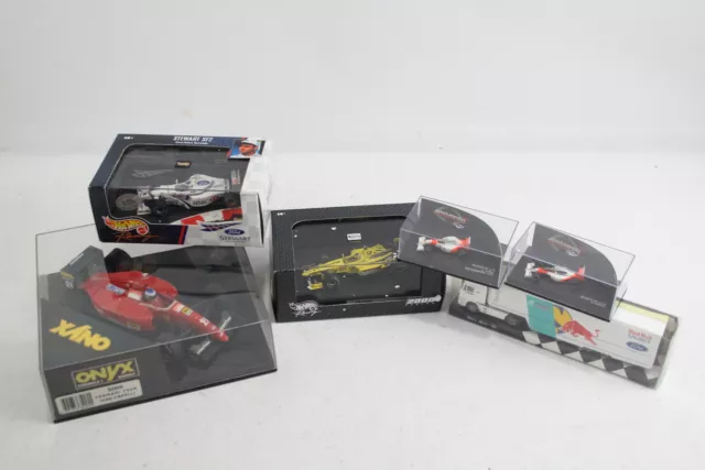 F1 Diecast Minichamps Ruote Calde Onice Ferrari 1:24 McLaren Ford Camion x 6