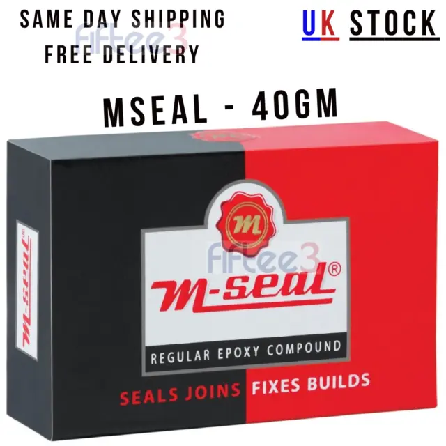 Pidilite MSeal Phataphat 40g Fast Curing Epoxy Compound Stop Leaks Fill Dents UK