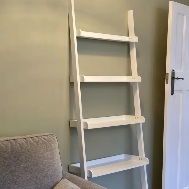 HABITAT LADDER SHELF Bookcase 5 Tier Display Storage Shelving Unit