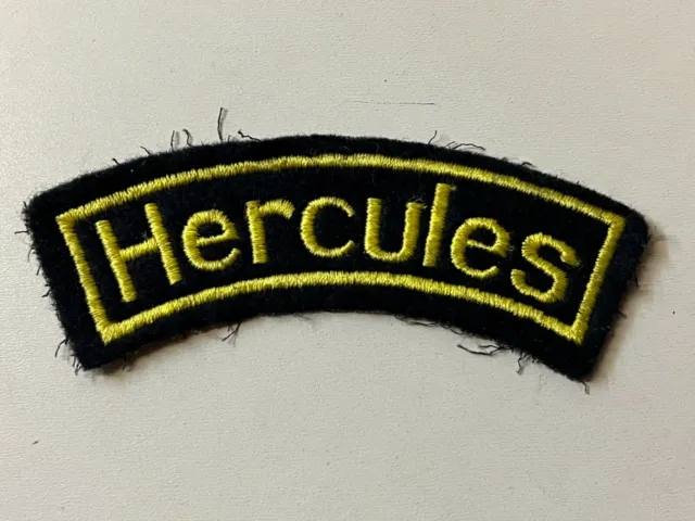 Hercules Aufnäher, Motorrad Aufbügler, Mofa, Moped Sticker, Patch