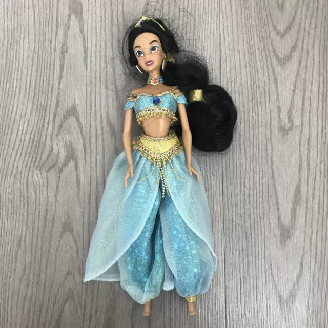 Disney Theme Park Edition Aladdin Jasmine 12” Doll (NO SHOES)