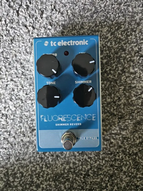 TC Electronic Fluorescence Shimmer Reverb Electric Guitar Effects Pedal