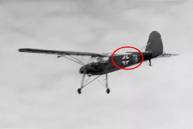 Orig. Foto - Flugzeug Fieseler Fi 156 Storch - Luftwaffe - Ostfront