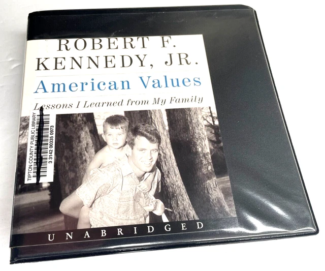 AMERICAN VALUES ROBERT F. Kennedy Jr. Unabridged CD Audiobook RFK 16.
