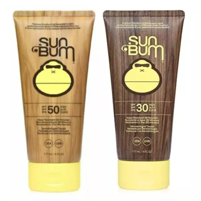 Sun Bum Original SPF 30 & SPF 50 Moisturizing Sunscreen Lotion 177ML NEW Choose