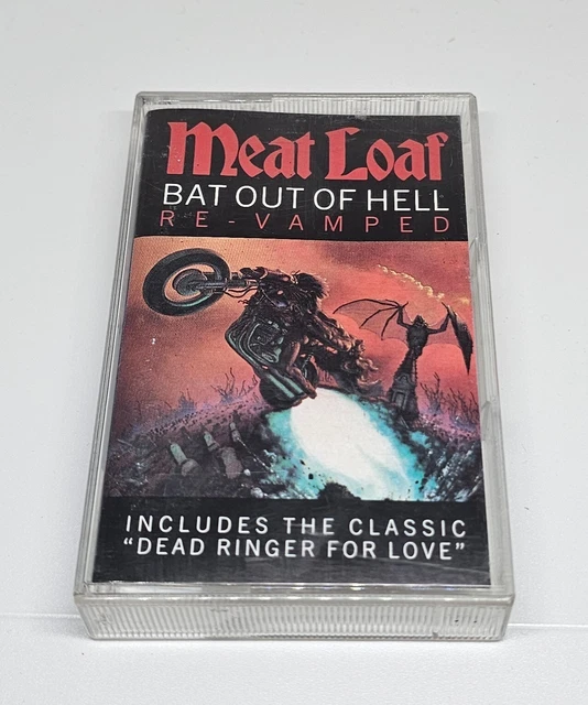 MEAT LOAF Bat Out Of Hell Re Vamped Audio Cassette Tape Album £7.09