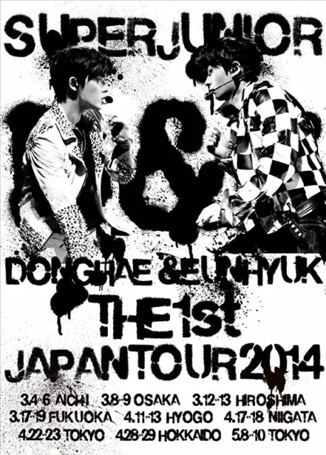SUPER JUNIOR DONGHAE & EUNHYUK-SUPER JUNIOR D&E THE 1st JAPAN TOUR 2 DVD Ltd/Ed