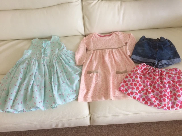 Girls Bundle Of Clothes Age 12/18 Months Excellent Condition