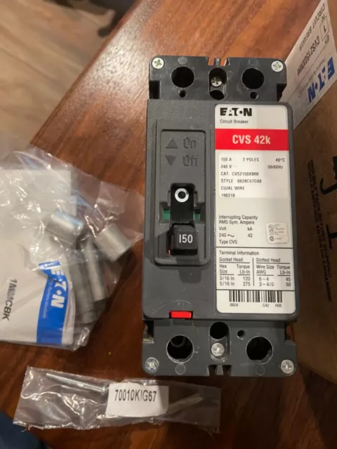 Eaton CVS2150XMM 150A Main Breaker