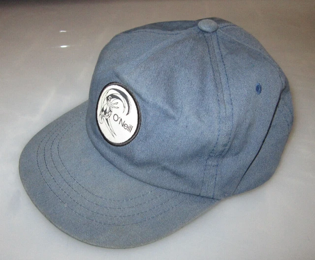 O'NEILL SURF BASEBALL CAP HAT S/M BLUE adjustable snap back