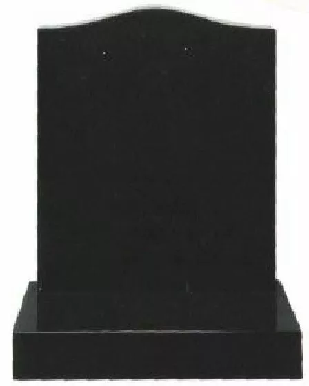 Black Granite Headstone 3