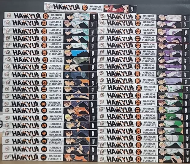 Haikyu haikyuu 1-45 Complete full set Manga book Japanese language
