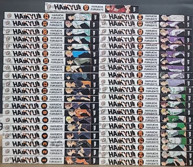 Haikyuu!! Comic Manga vol.1-45 Book set Jump Shueisha Japanese F/S