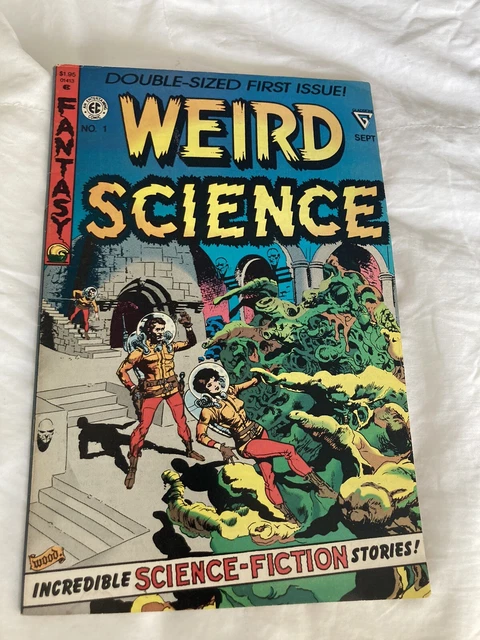 Weird Science VINTAGE rare Comic book inherited old collection vintage books HTF