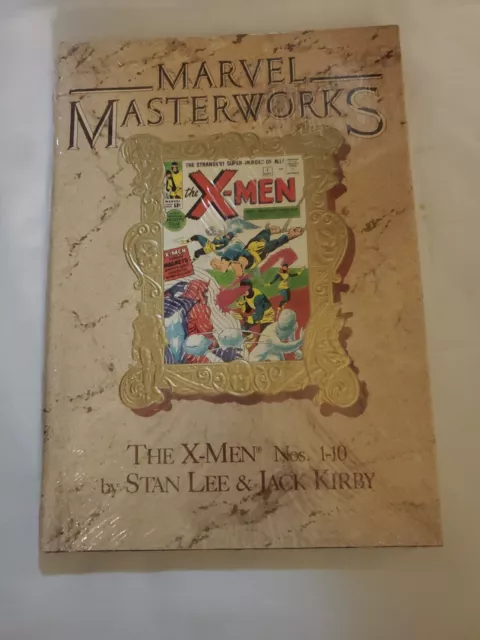 Marvel Masterworks X-Men Vol.3  Nos. 1-10 Stan Lee And Jack Kirby Gold Foil