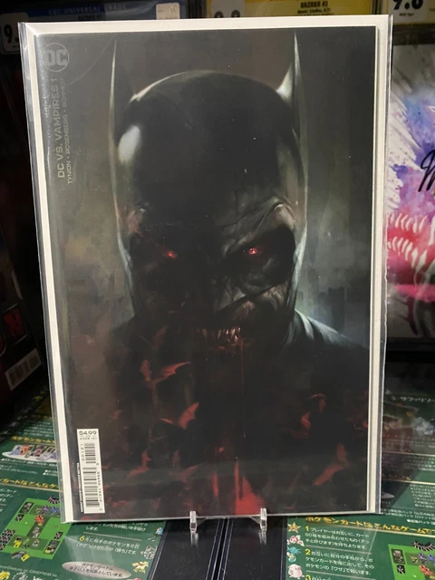 Dc Vs. Vampires #1 B Cardstock Mattina Variant Batman 2021 Tynion Dc Comics