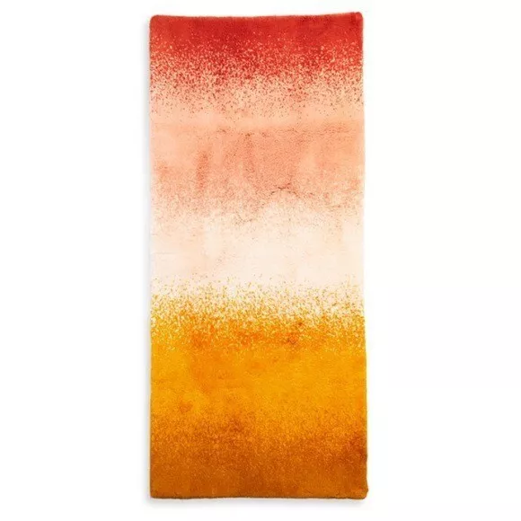 Abyss Anja Ombré Bath Rug 23” X 53”.   Terracota