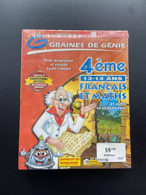 GRAINES DE GÉNIE CM1 français math CD ROM PC EUR 43,52 - PicClick FR
