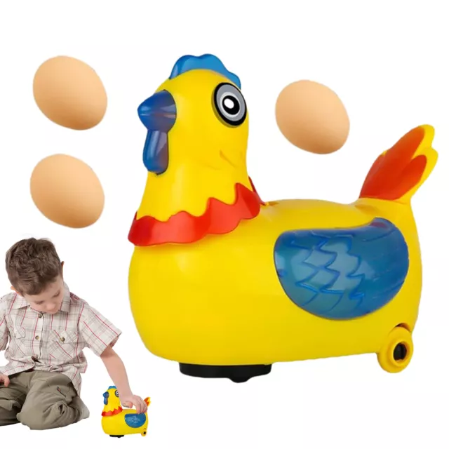 Robot Toy Electric Music Moving Chicken Toy Kids Birthday Easter Gifts