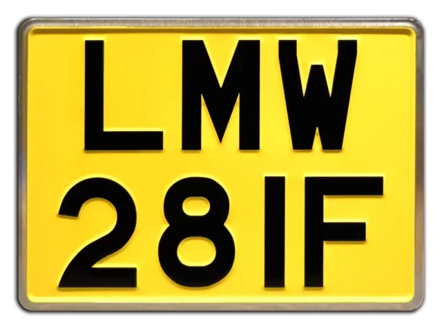 The Beatles | Abbey Road Album Cover | LMW 28IF | STAMPED Replica License Plate