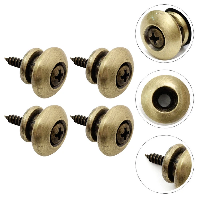 4 pz cinturino per chitarra fibbia ukulele cintura piccolo fissatore coda