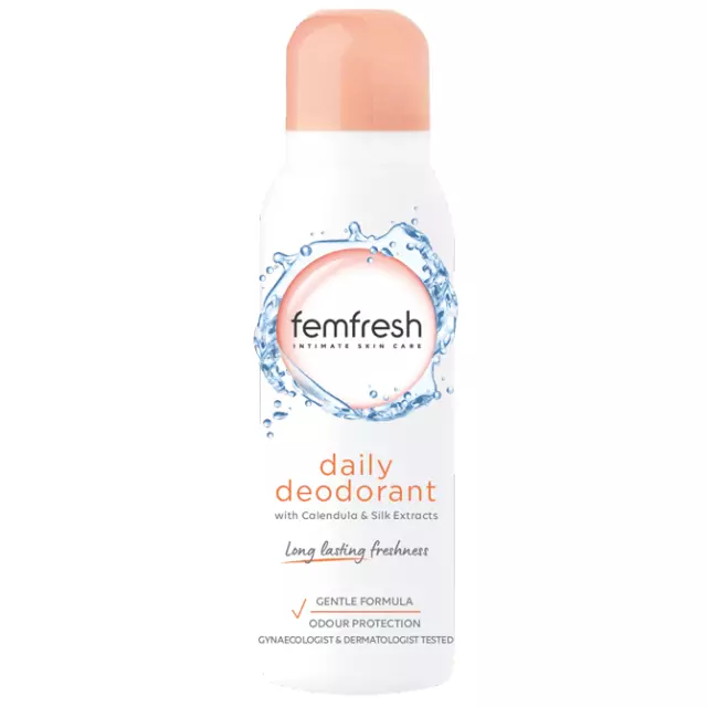 Femfresh Íntimo Higiene Femenino Diario Desodorante Spray - 125ml