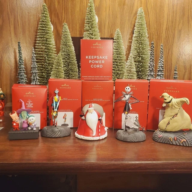 HALLMARK NIGHTMARE BEFORE Christmas Storytellers Complete Set of 5 350