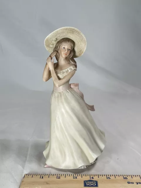 Home Interiors & Gifts Melanie Bisque Masterpiece Porcelain Figurine Needs Clean