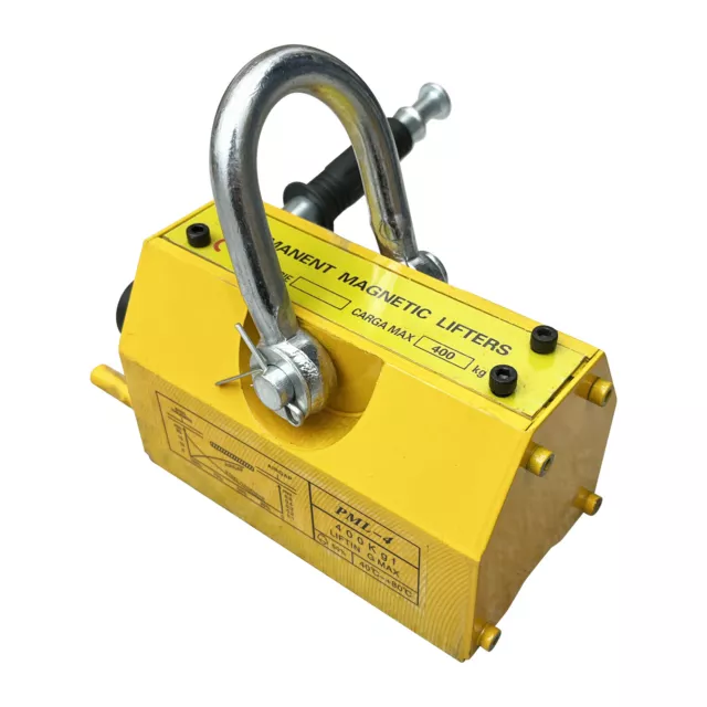 New 880lb Steel Magnetic Lifter 400kg Metal Lifting Magnet Magnetic Hoist Crane