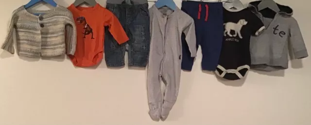 Pacchetto di abbigliamento bambini età 3-6 mesi Hatley Oshkosh F&F TU obbligazioni
