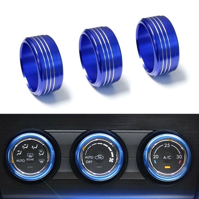AC Copertura manopola audio Decorazione auto Controllo aria condizionata