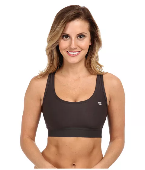 Champion Women's Double Dry Absolute Workout Sports Bra, Graphic, White,  X-Small