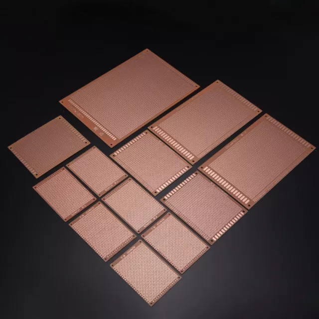 12 Piece KIT Prototyping PCB PCB Prototype Breadboard Stripboard E094 WY