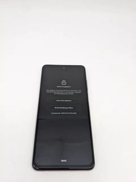 Xiaomi POCO X3 Pro argento dual sim smartphone MI ACCOUNT BLOCCATO 0190